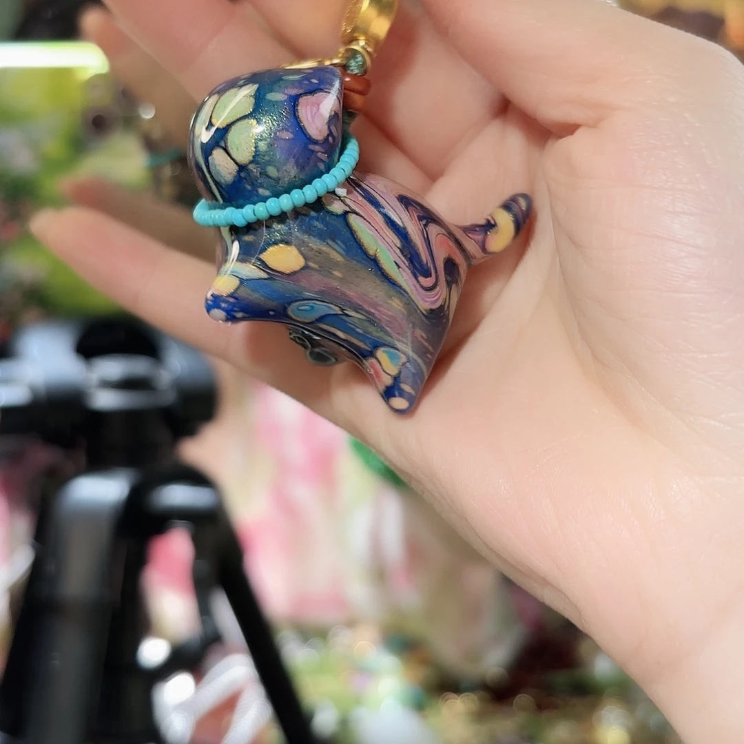 琉璃纯铜合金包挂