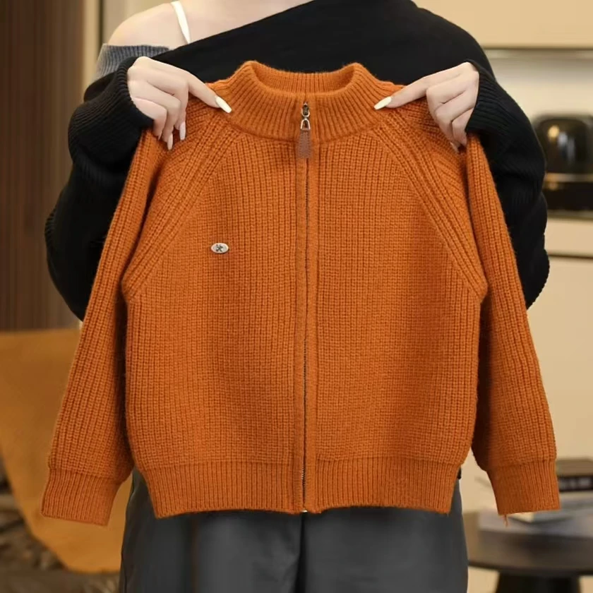 【德绒-加绒加厚】儿童毛衣2025秋冬新款加厚针织衫百搭贴肤自发热