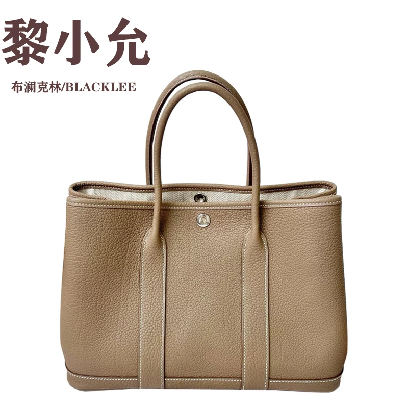 [花园30/36]BLACKLEE/布澜克林 手工蜡线大颗粒牛皮托特手提包