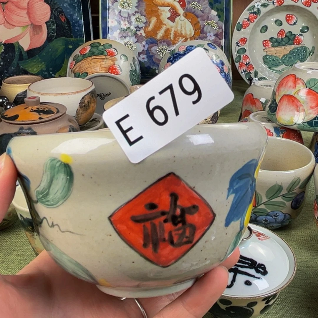 【闪购商品】摆件宸*桃园山房原创手绘作品