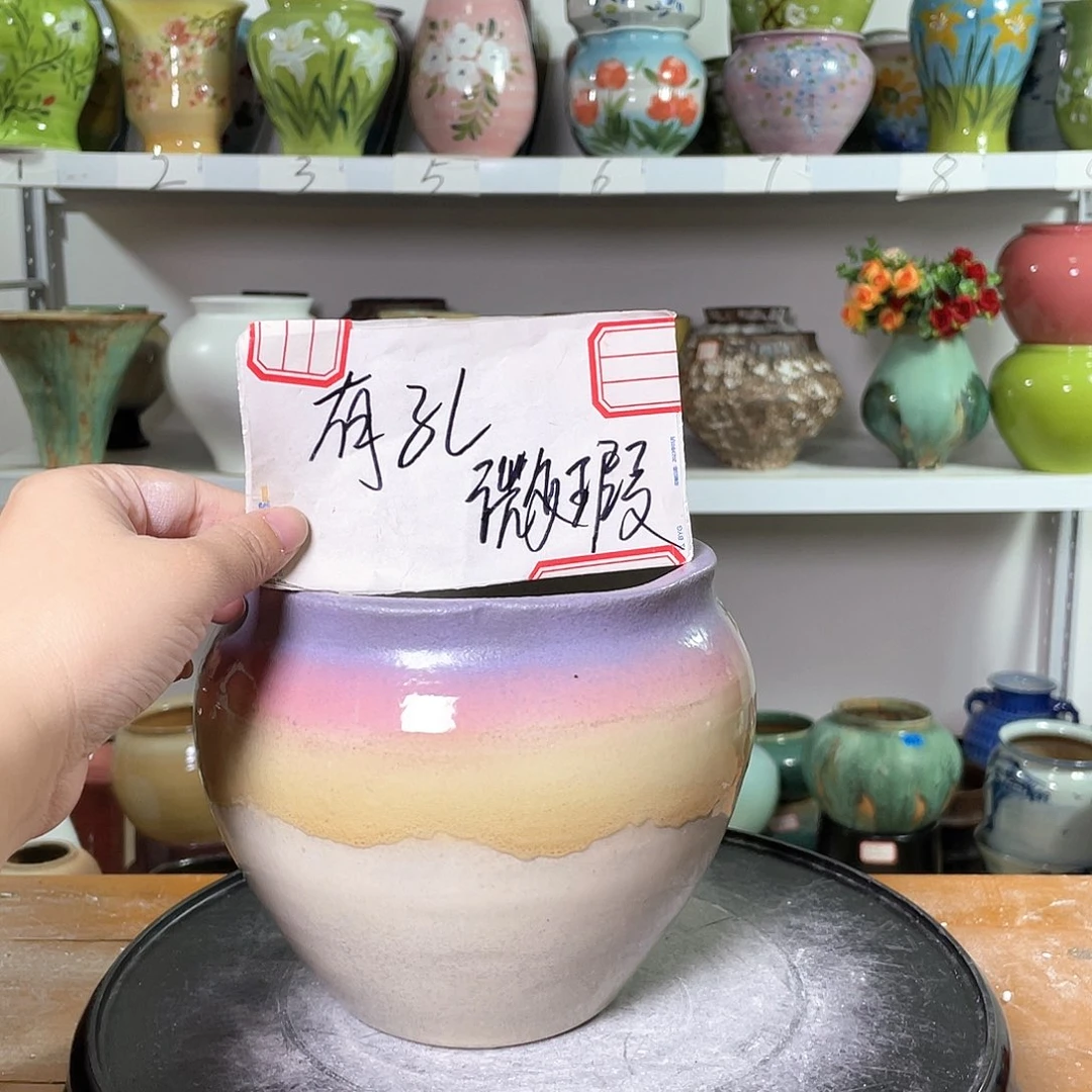 景德镇陶瓷高温陶瓷花盆