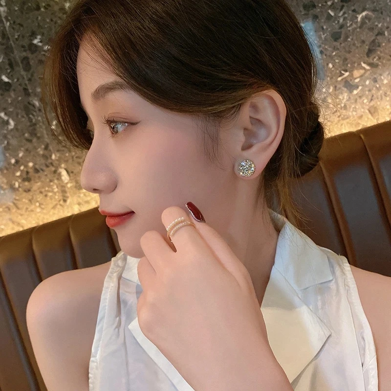 【2025新款】无耳洞轻奢磁吸耳饰耳夹高级感日韩发饰个性时尚