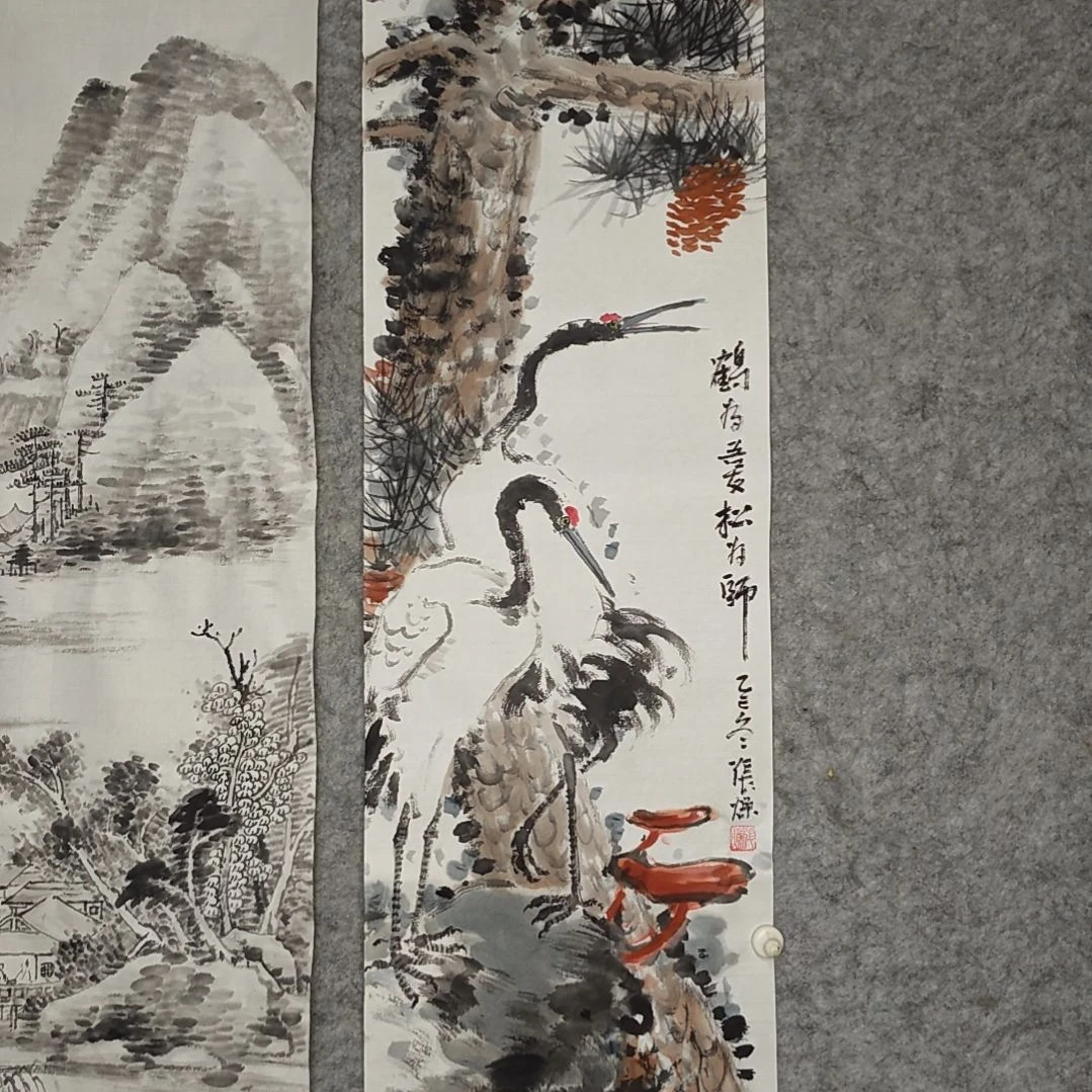 折扇张老师国画40整张作品