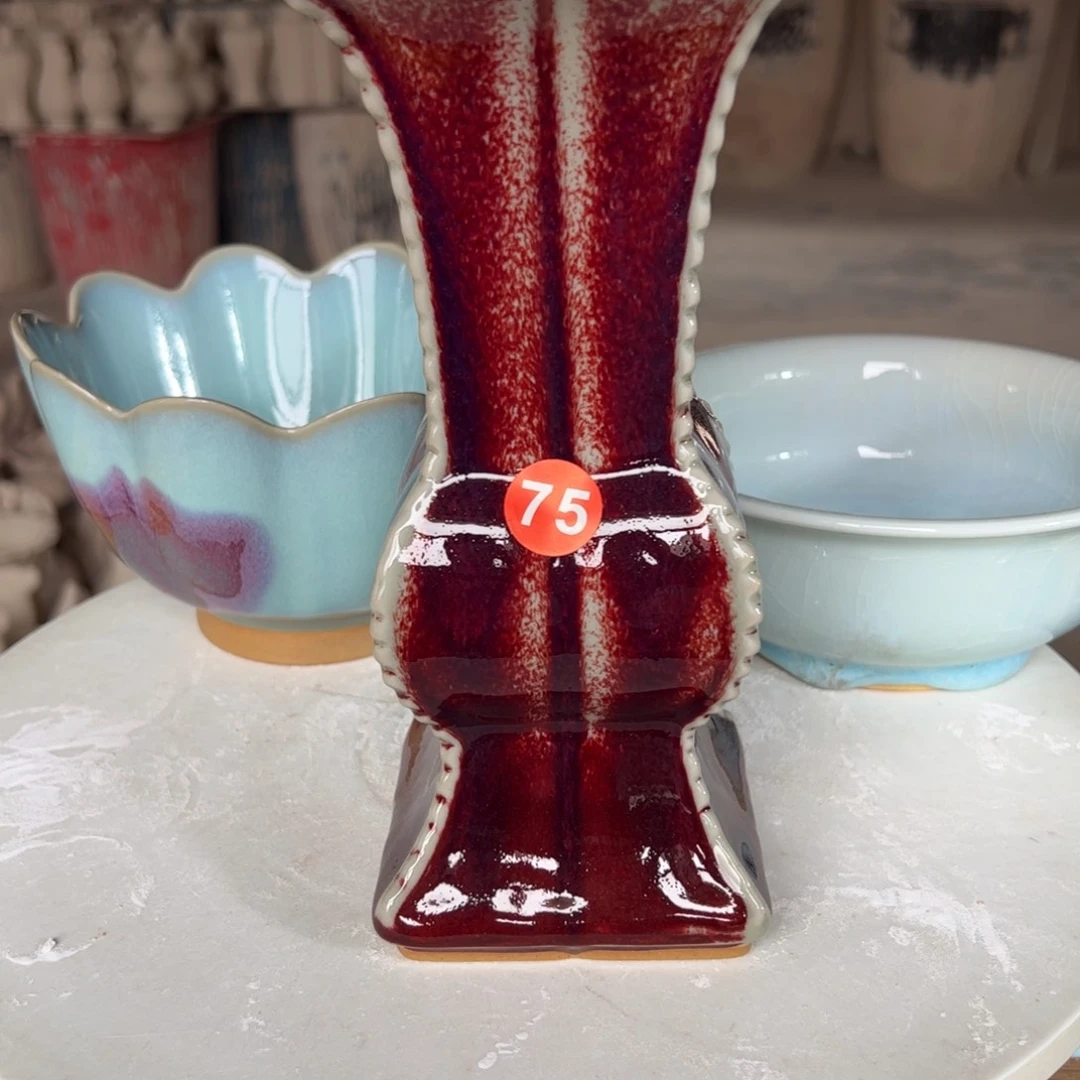 摆件郑家钧窑摆件