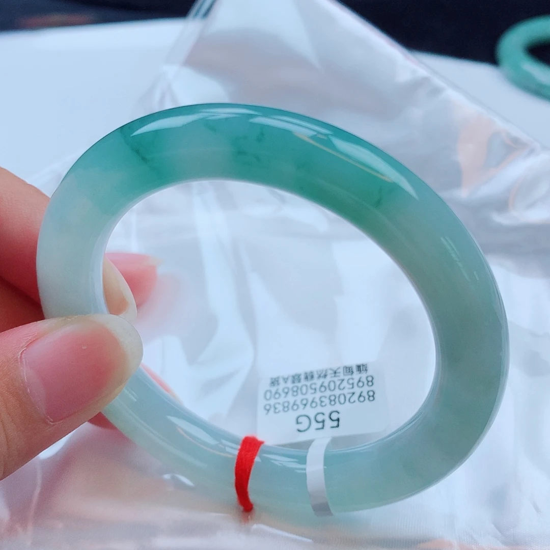 翡翠未镶嵌手镯天然缅甸翡翠A货手镯