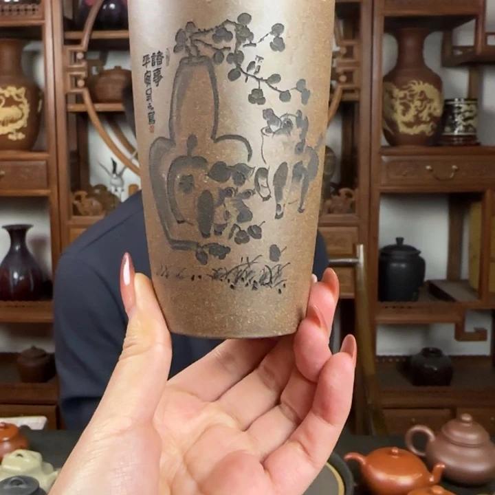 紫砂茶壶可乐杯 猪事顺利