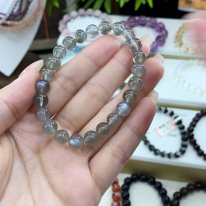 水晶手链未镶嵌7mm 多样性发一