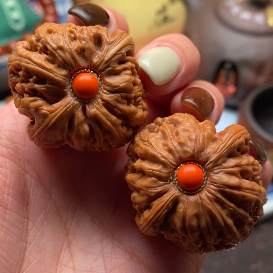 把件文玩核桃✨****?平谷元宝