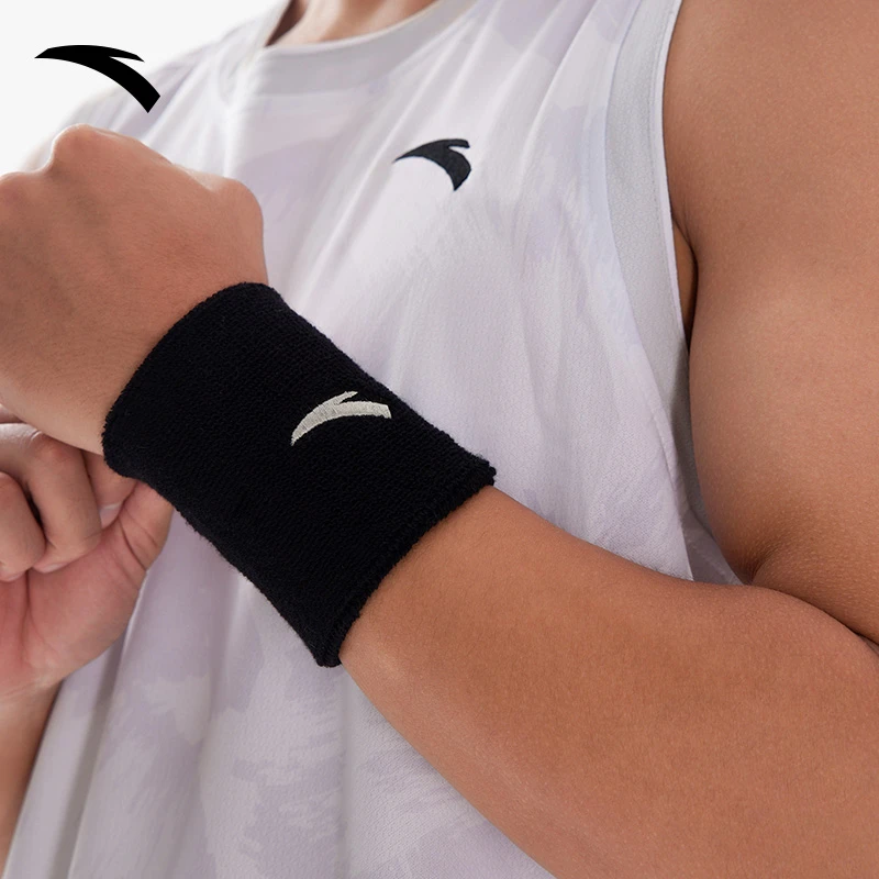 安踏儿童成人青少年护腕骑行篮球运动吸汗通用户外安全防护流光风