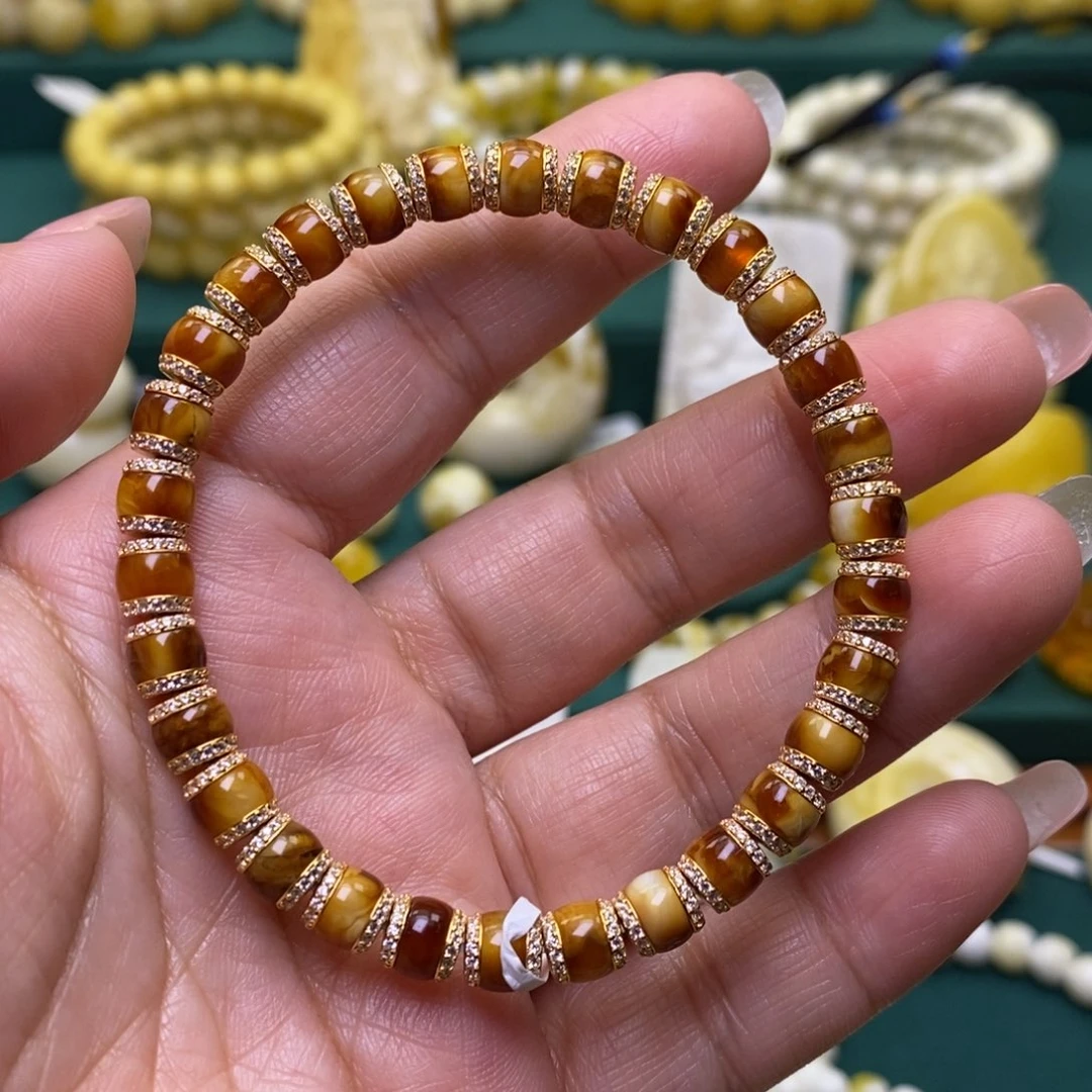 蜜蜡未镶嵌裸石6➕