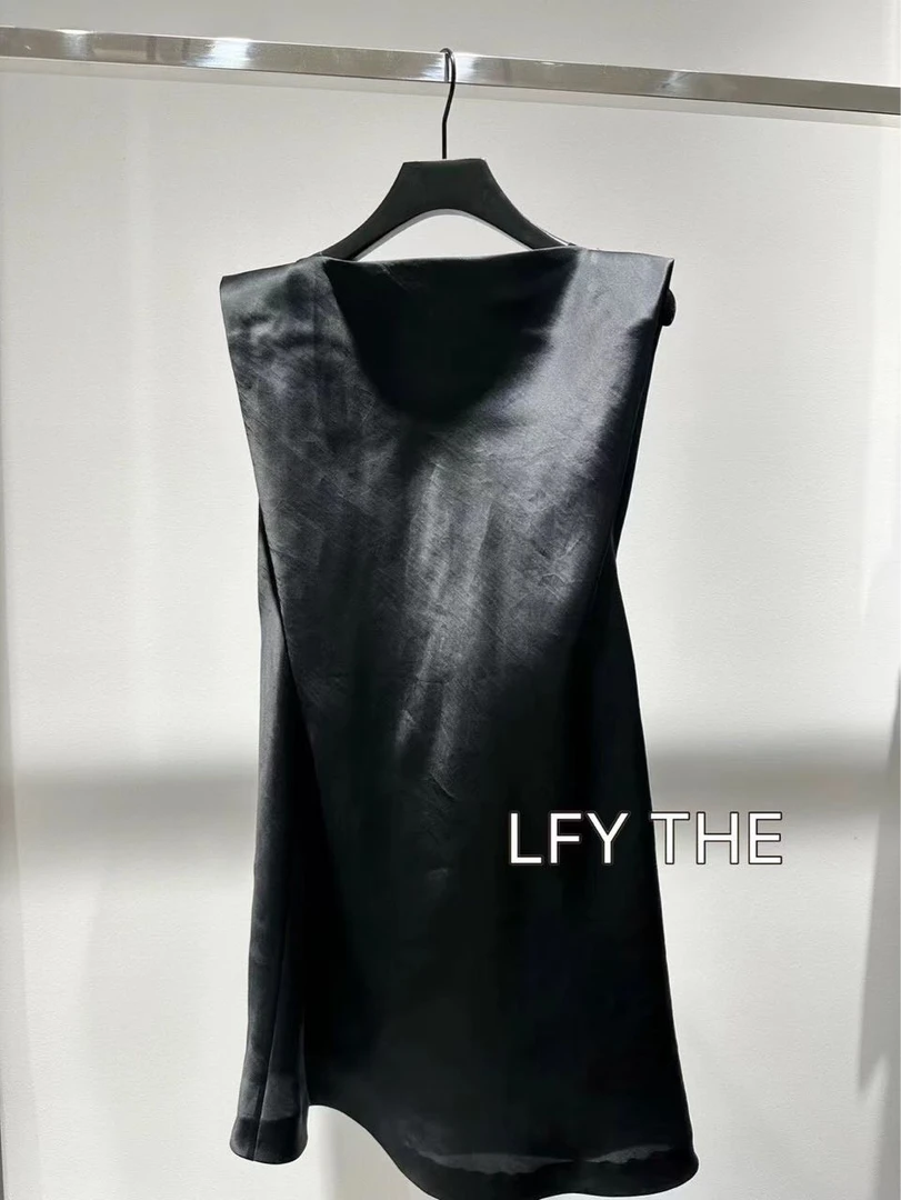 【GELINA】2025春夏新款简约时尚设计感无袖连衣裙417