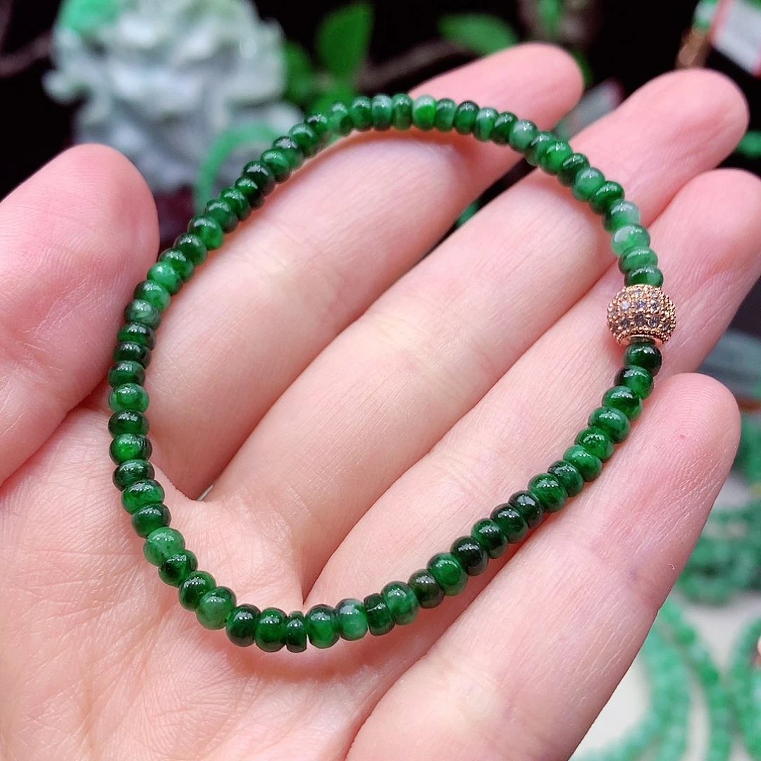 翡翠未镶嵌手链翡翠