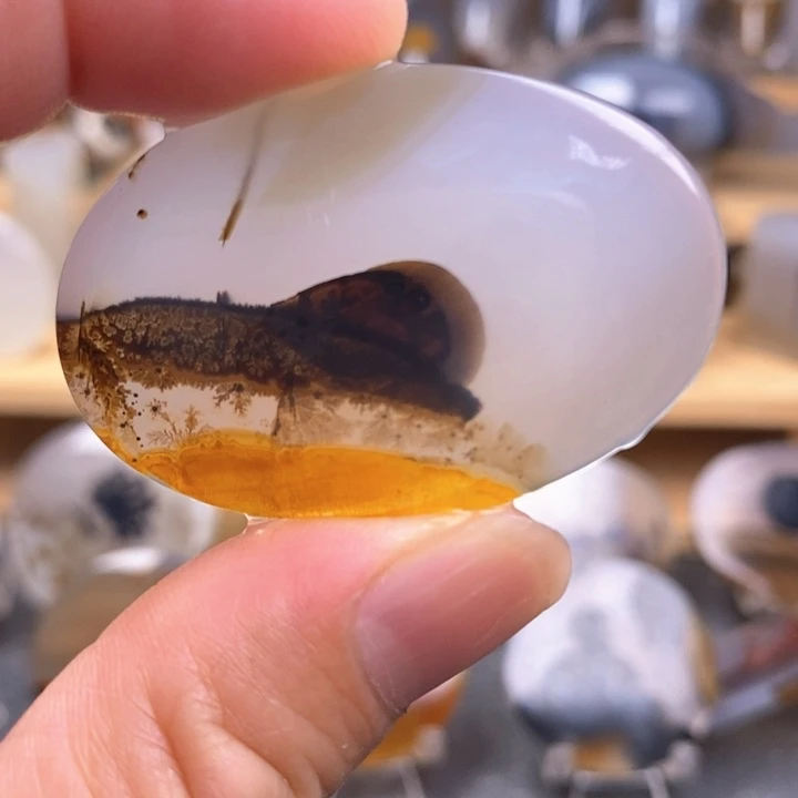 玛瑙/玉髓吊坠(不含链)未镶嵌