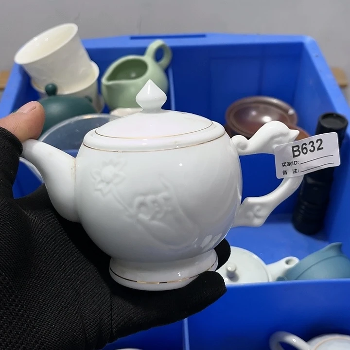 茶具默认微瑕瓷器、茶具、壶、摆件，介意勿拍