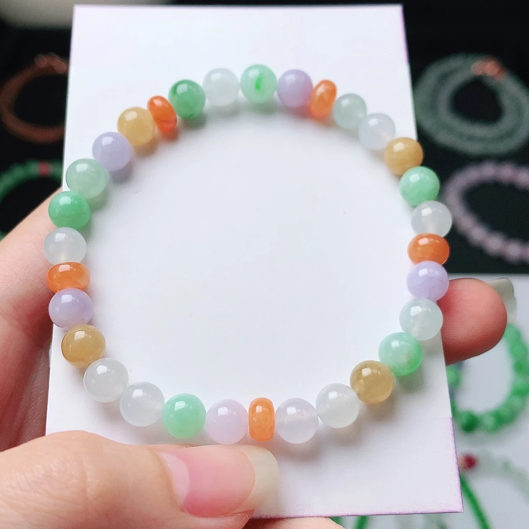 翡翠未镶嵌手链翡翠
