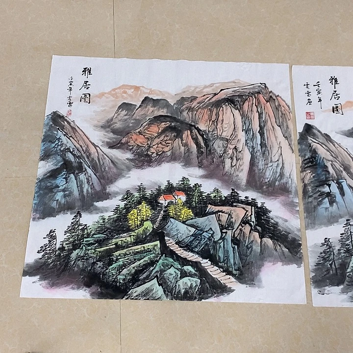 国画福利作品手绘国画