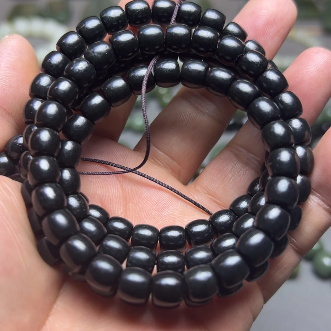 和田玉未镶嵌手链108卡