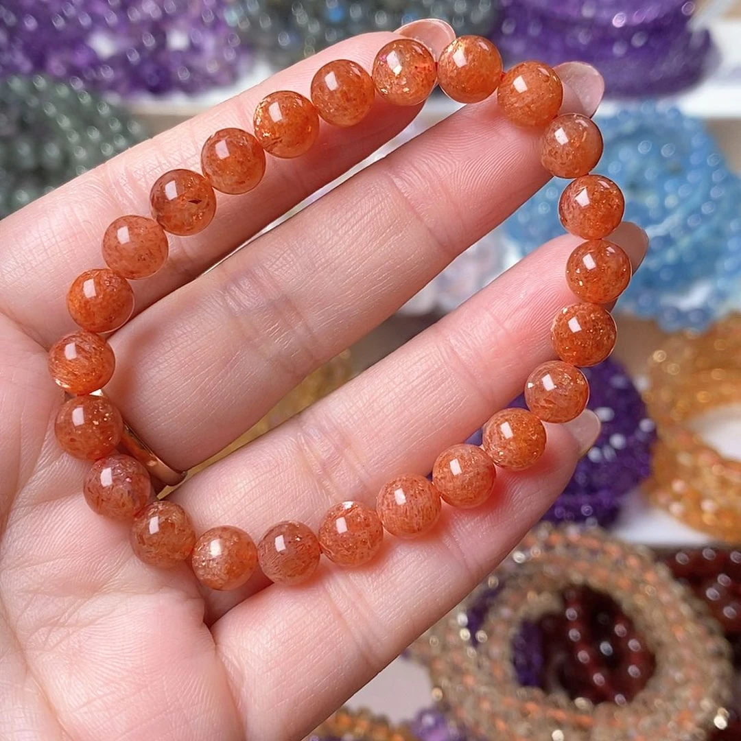 未镶嵌手链日光石金太阳14