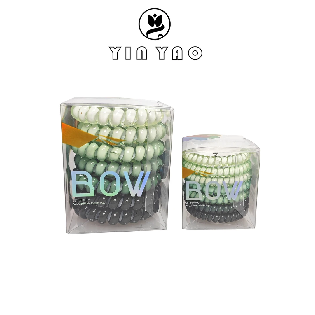 【YINYAO】原单设计甜美发绳发圈多色头饰可爱创意大小电话线发圈