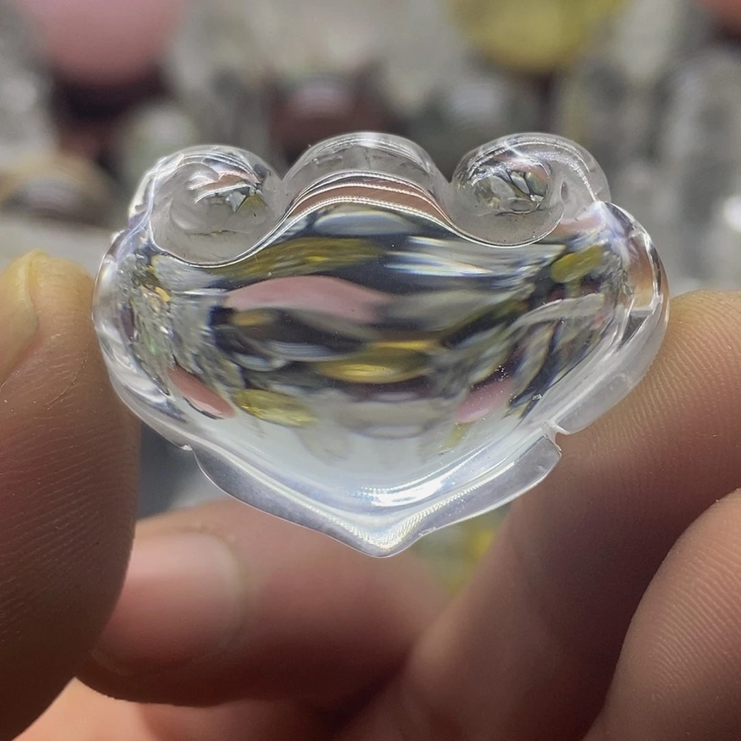 水晶摆件未镶嵌吊坠