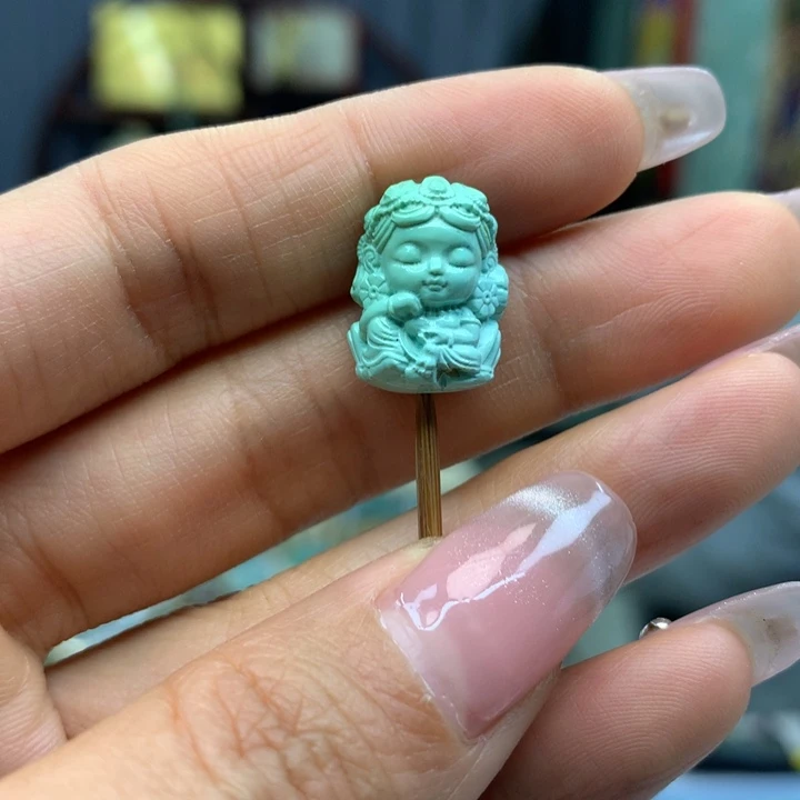 绿松石未镶嵌配饰