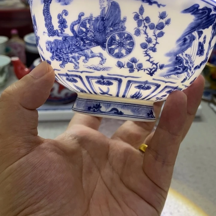 碗盘景德镇陶瓷厂生产的