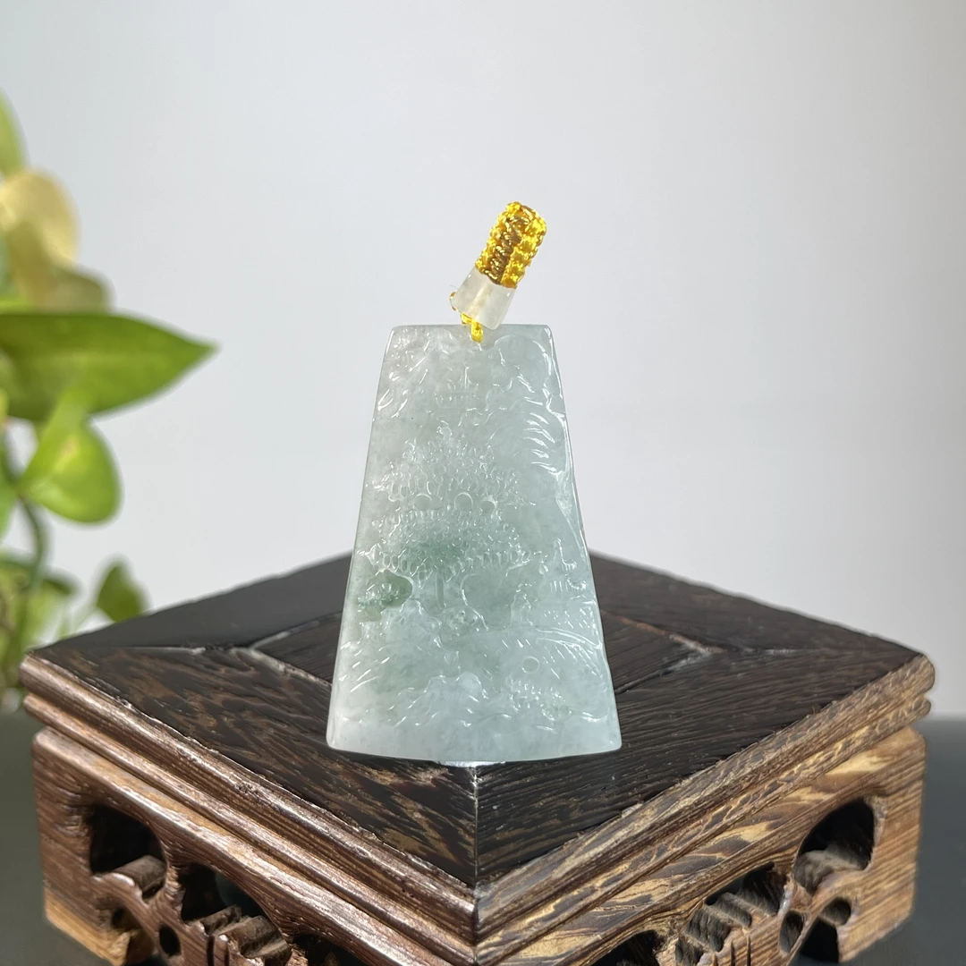 JCA23-39  天然翡翠缅甸A货 山水牌