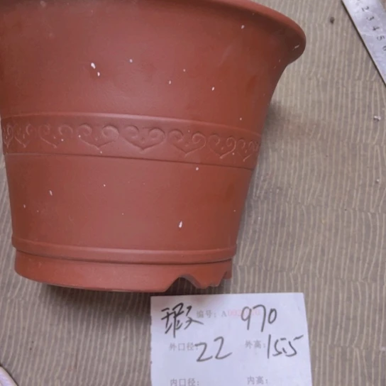紫砂花盆花卉工艺