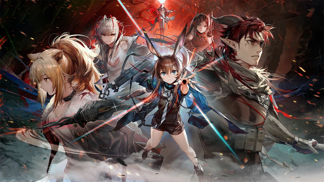 【明日方舟】二创周边（强盗专属）亚克力系列镭射卡