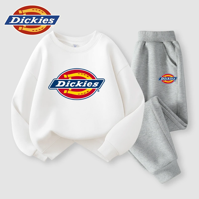 Dickies童装儿童套装秋季男童简约耐磨卫衣中小童秋装百搭两件套