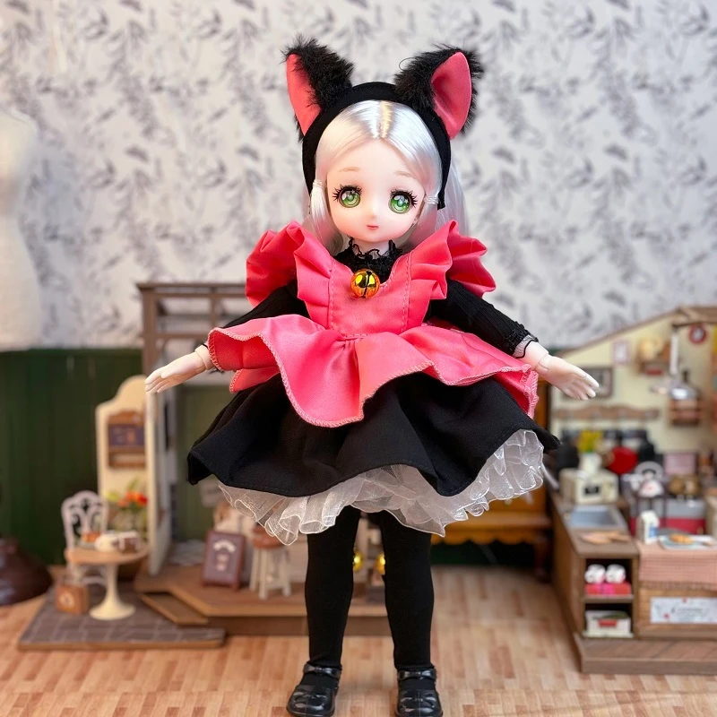 30厘米红昭公主娃娃过家家换装女孩生日礼物精美玩具时尚道具配件