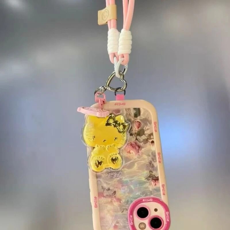 hello Kitty猫钥匙扣件表层卡通kt猫包包挂件手机挂链送女友