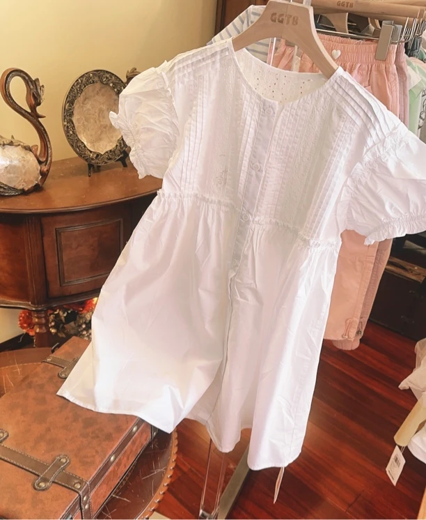 SW 2025新款夏款衬衫裙 有点脏    02288