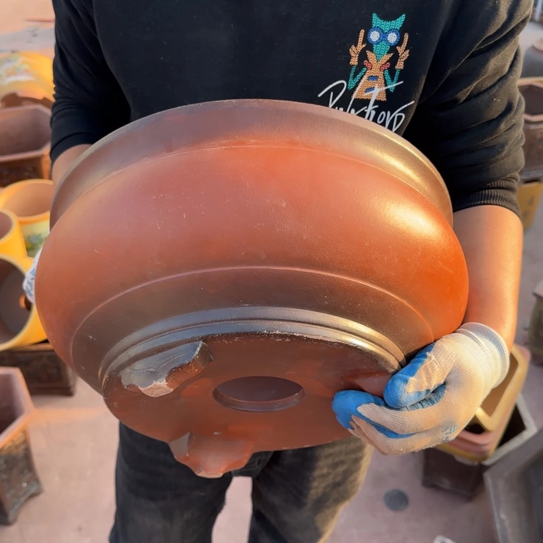 紫砂花盆口径30.15口径