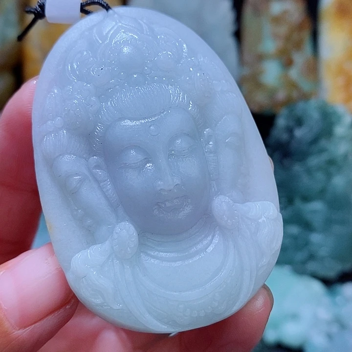 宏***男定制翡翠未镶嵌翡翠