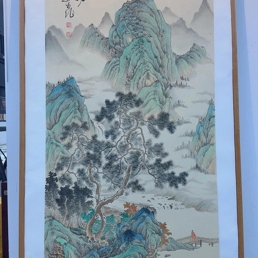 国画多次参加国内外大型