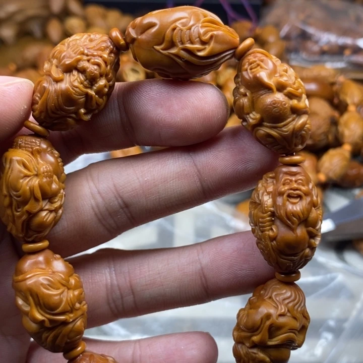 手串/手链橄榄核橄榄核雕工艺手串