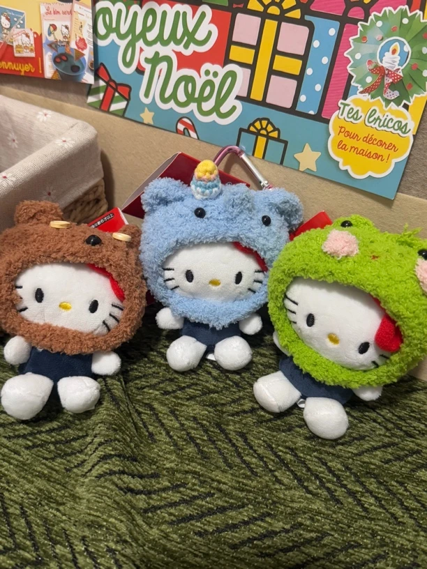 【下单备注编号】番茄小丸子头套kt和服kt包包挂件kt猫公仔玩偶