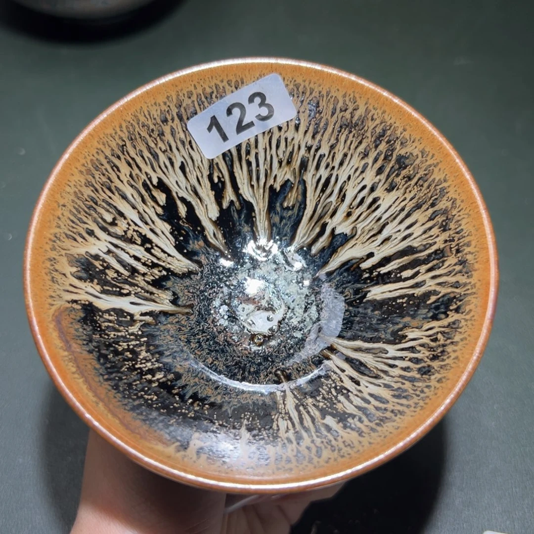 茶盏全手工原矿原釉建盏