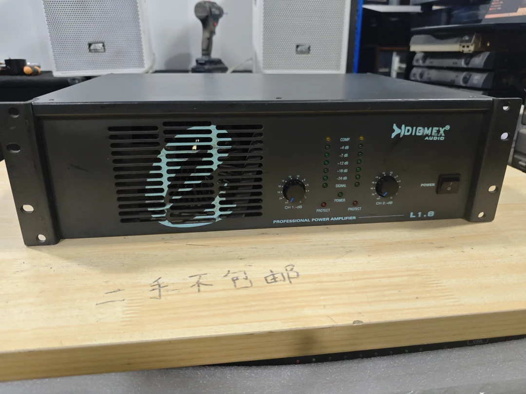 8新  二手DIGMEX L1.8功放，不包邮不支持无理由退货