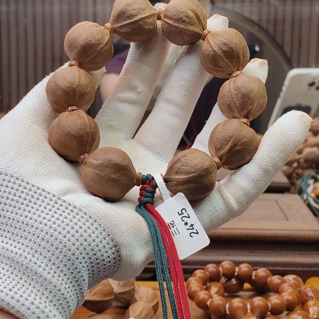 手串橄榄核霸*原生态正宗梅林铁核