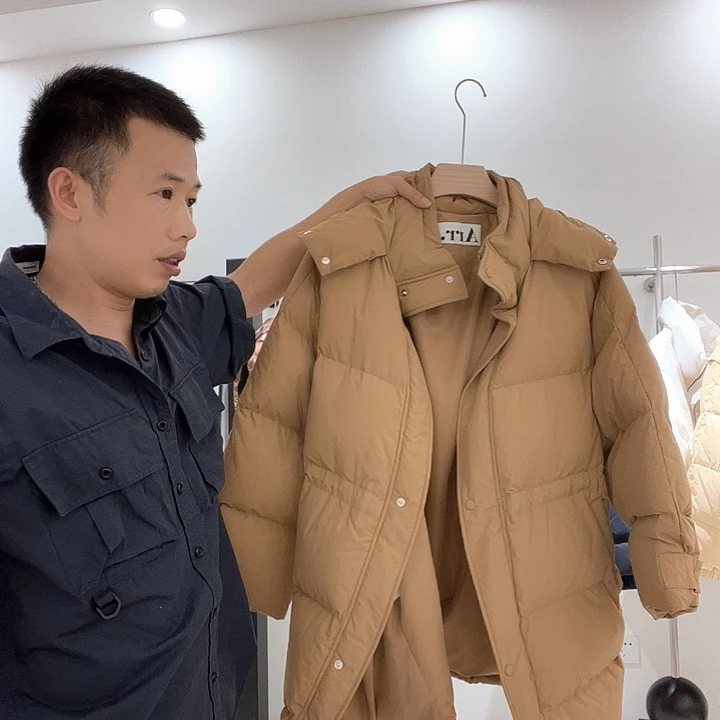 2436羽绒服，原原，韩系女装韩版气质高雅