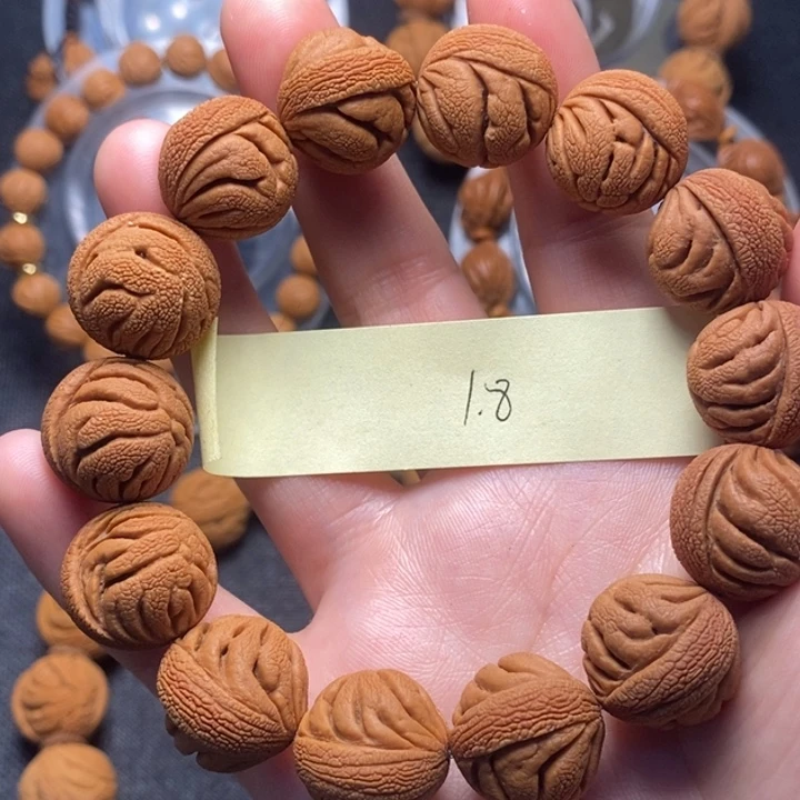 桃核吊坠秦岭山野生桃核