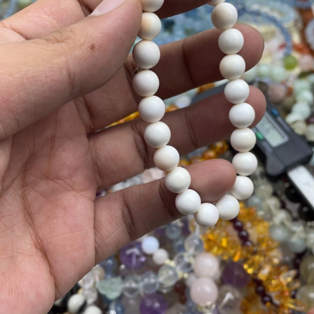 银S925镶嵌手链烟晶