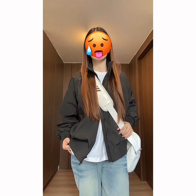 cleanfit短款工装外套男女款秋季穿搭三防立领冲锋衣美式飞行夹克