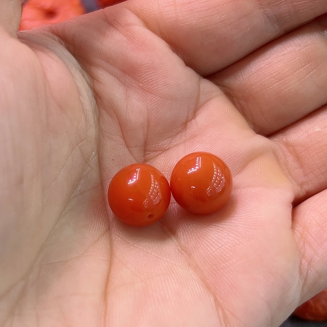 南红玛瑙珠子未镶嵌猫*爷