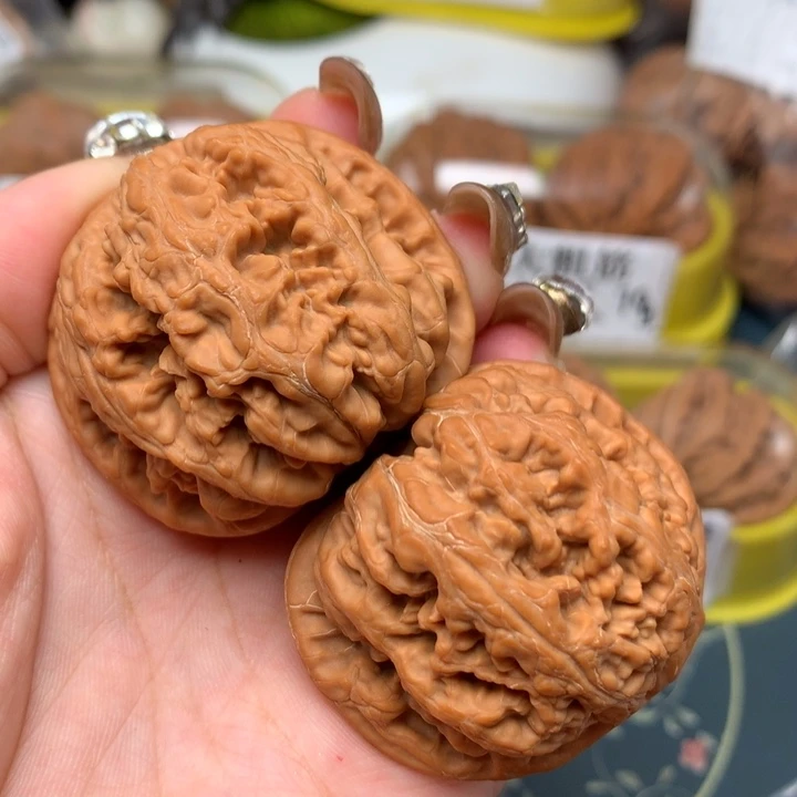 【闪购商品】吊坠文玩核桃蹲***间45-28068-02