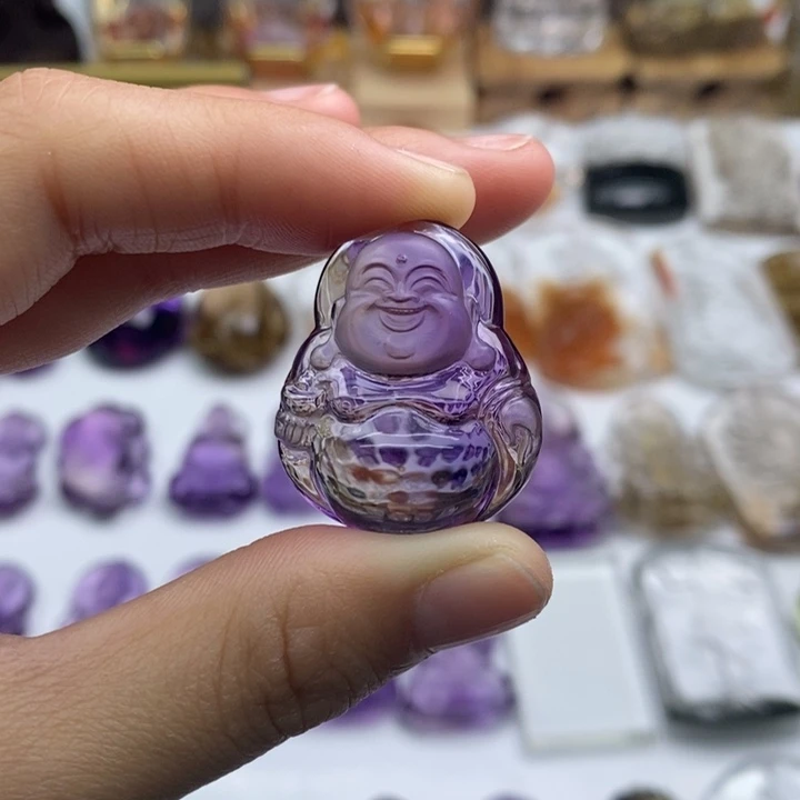 水晶颈饰未镶嵌定制