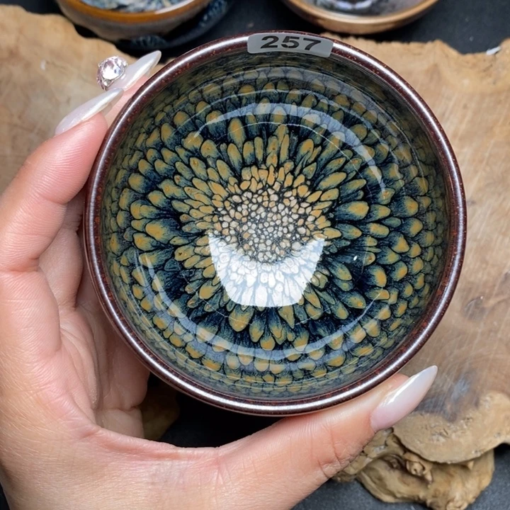 茶盏建窑建盏主人杯257