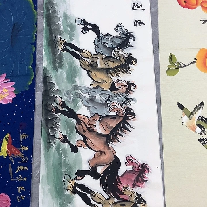 小周画廊的直播间